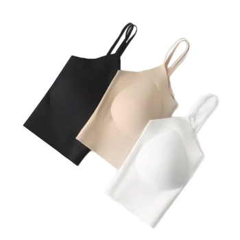 8105 Tank-top grudnjak s fiksnim čašicama, bezšivni, prozračan, oblikuje leđa