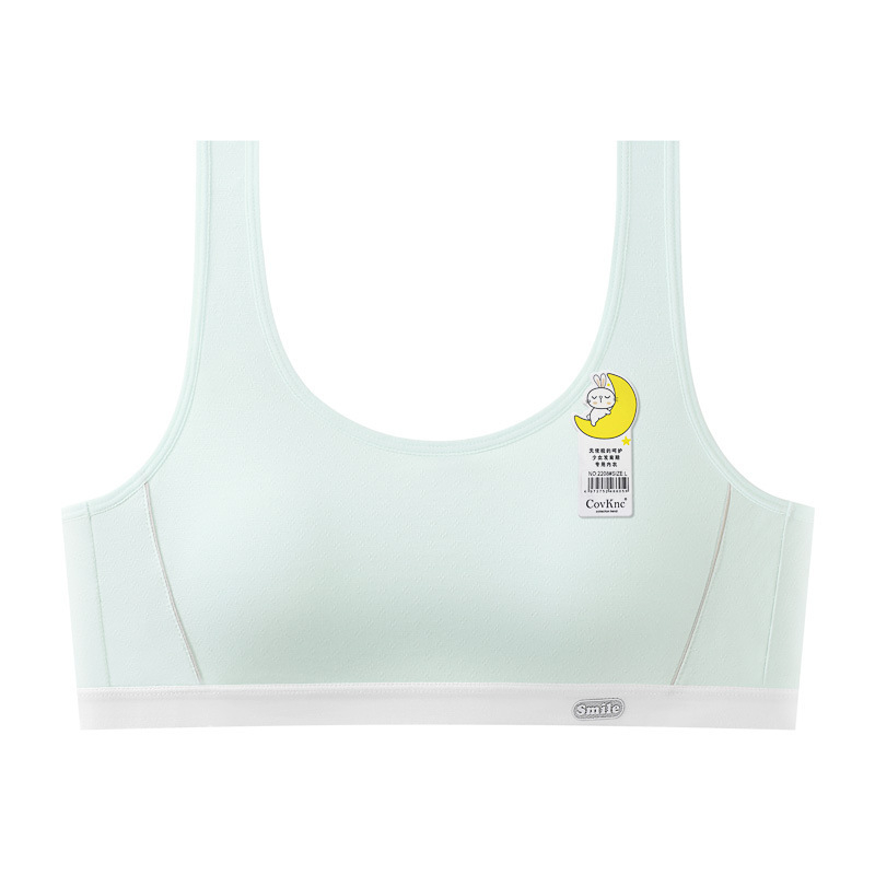 Sportski top za djevojčice plus size s fiksnim košaricama za tinejdžerice