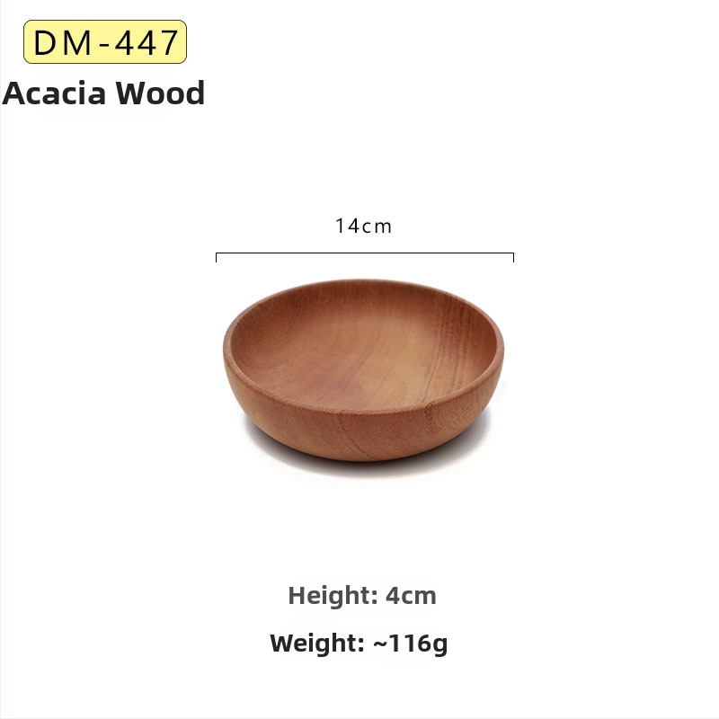 Platou pentru fructe, rotund din lemn, suprafață vopsită manual, simplitate modernă, opțiune de personalizare