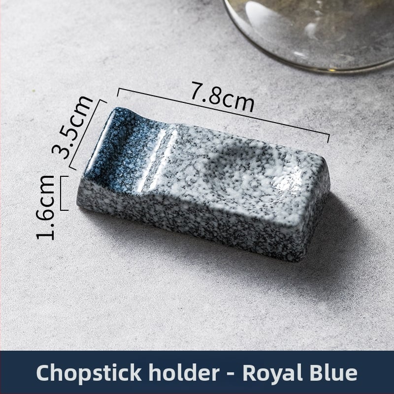 Suport ceramic pentru bețișoare și sprijin pentru linguri, în stil japonez (Material: ceramic; Brand: Danrun; Cod produs: 25; Personalizare: Disponibilă)