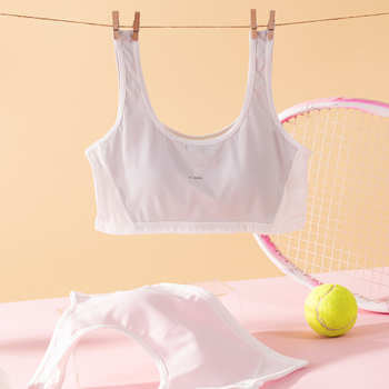 Sutien din nailon, în stil vestă, cupe pline, cupe ușor modelate, căptușeală din bumbac, bretele fixe