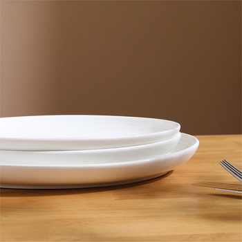 Porcelanska ovalna ploča za ribu, mikrovalna sigurnost, pod-glazurna završna obrada, mogućnost prilagodbe