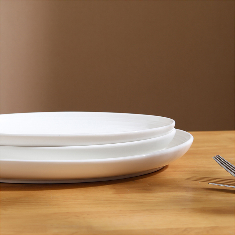 Porcelanska ovalna ploča za ribu, mikrovalna sigurnost, pod-glazurna završna obrada, mogućnost prilagodbe