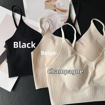 Σουτιέν τύπου wrap/top με όμορφο πίσω, λεπτή διαμορφωμένη чашка, 3/4 cup, νάιλον