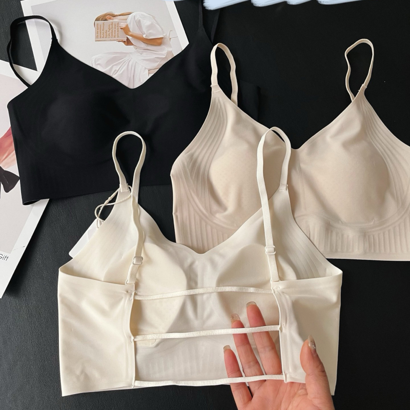 Σουτιέν τύπου wrap/top με όμορφο πίσω, λεπτή διαμορφωμένη чашка, 3/4 cup, νάιλον