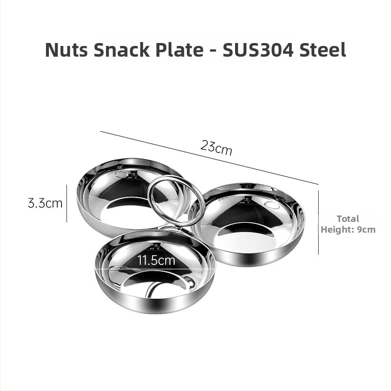 Roostevabast terasest magustoidukausid hotellilauale, peegelpolijst viimistlus, kerge luksus stiil