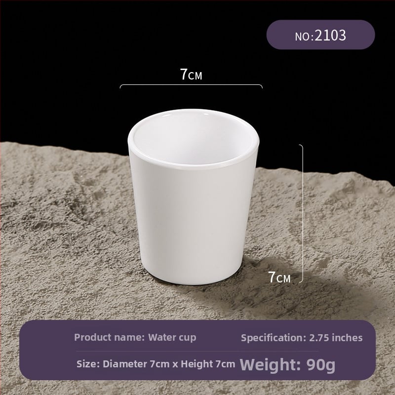 Belein melamiinist lauanõude tass, täiskasvanutele, lihtne stiil, kohandatav