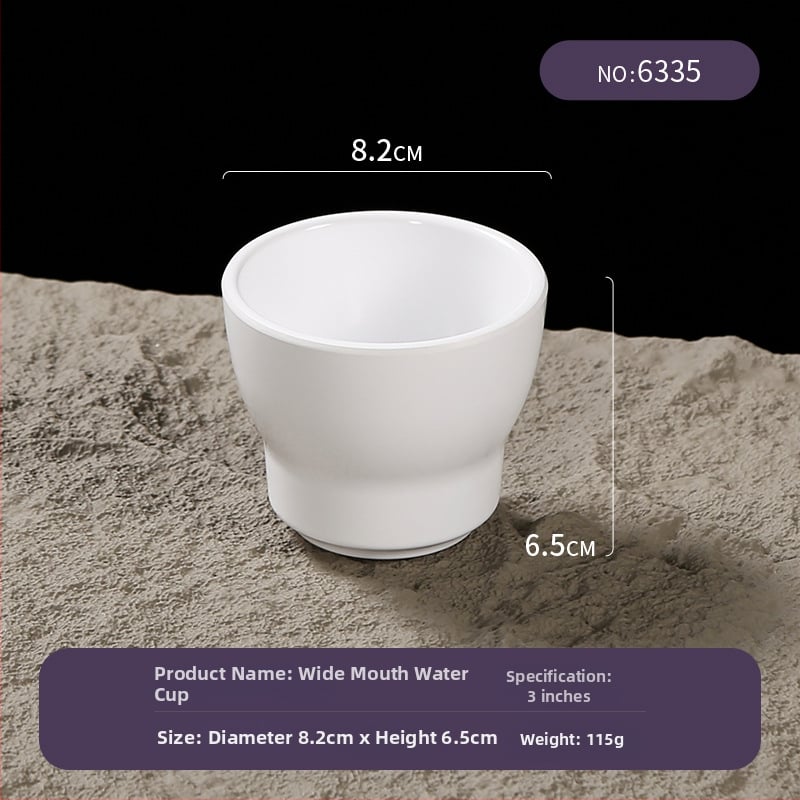 Belein melamiinist lauanõude tass, täiskasvanutele, lihtne stiil, kohandatav