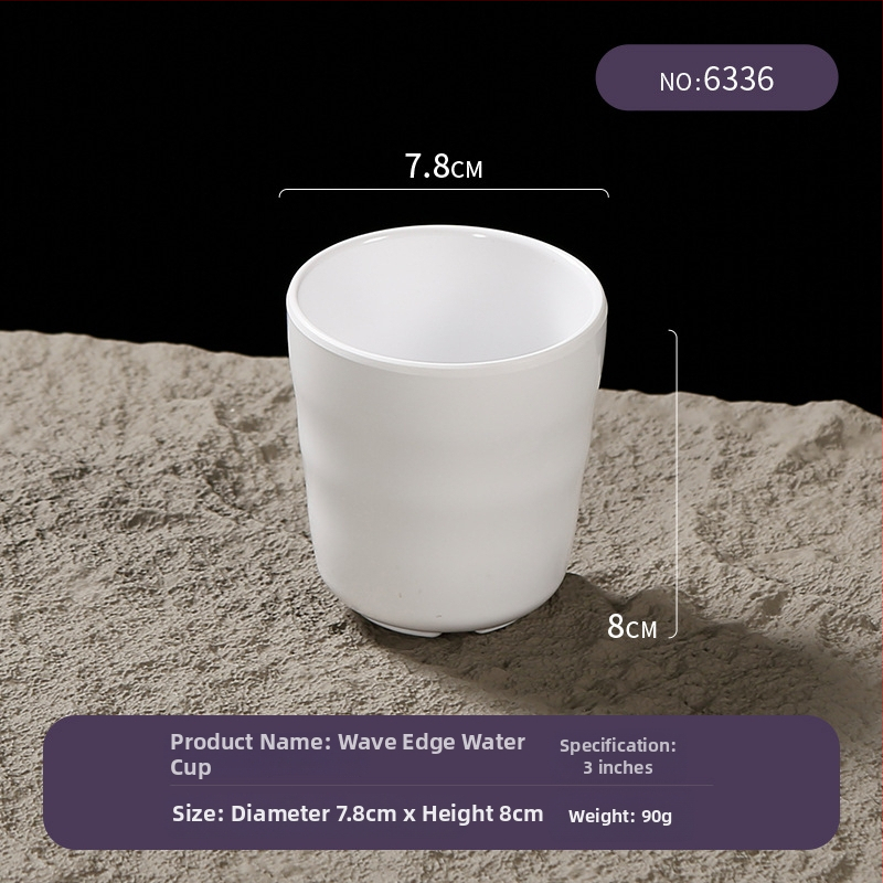 Belein melamiinist lauanõude tass, täiskasvanutele, lihtne stiil, kohandatav