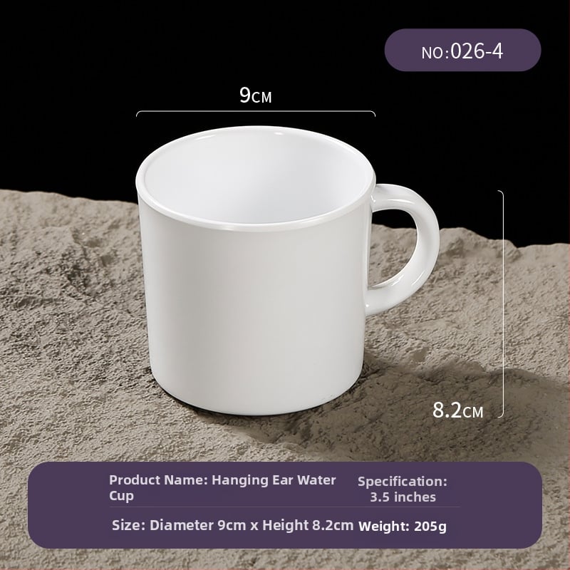 Belein melamiinist lauanõude tass, täiskasvanutele, lihtne stiil, kohandatav