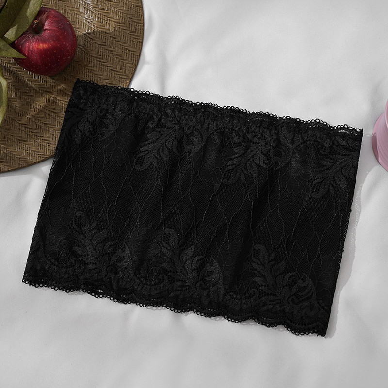 Čipkasti bustier bez naramenica, lagano donje rublje, top bez rukava