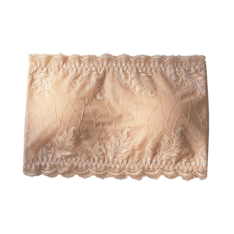 Čipkasti bustier bez naramenica, lagano donje rublje, top bez rukava