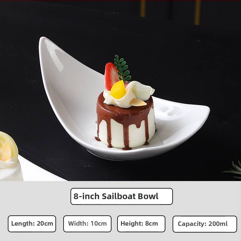 Farfurie ceramică, formă neregulată, culoare solidă, finisaj sub glazură, compatibil cu microunde, logo personalizabil, pentru hoteluri și restaurante