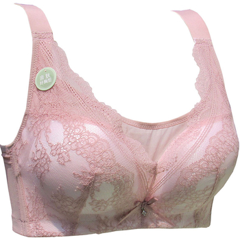 Sutien fără bretele din dantelă, cupă completă, cupe subțiri modelate, fără inele metalice