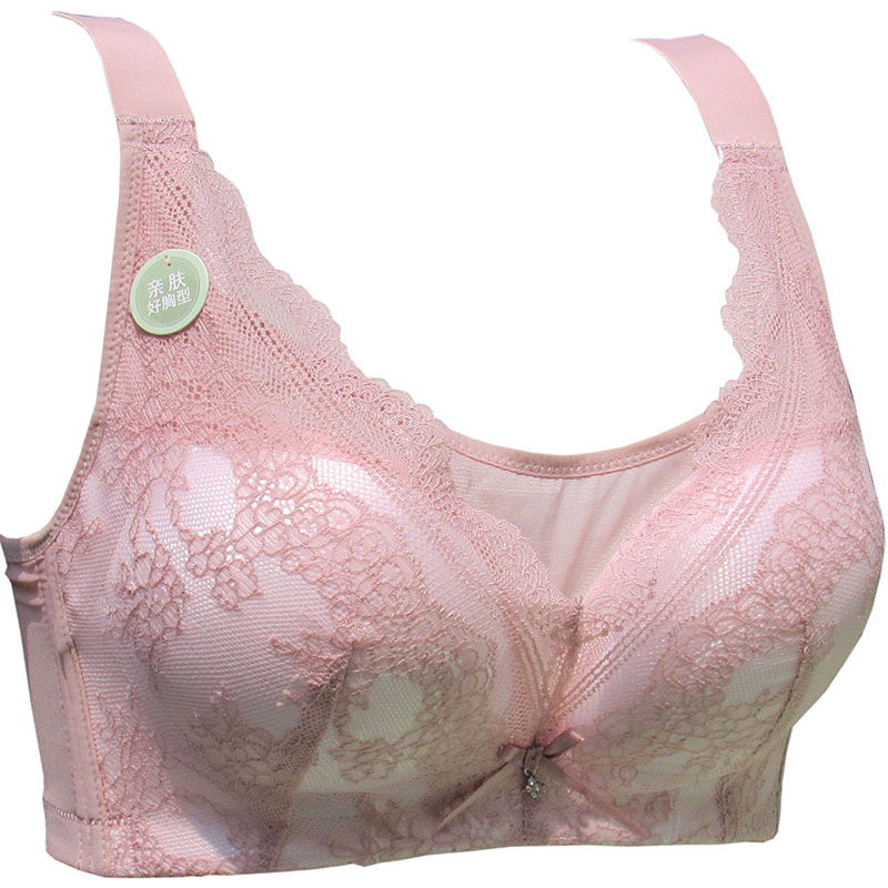 Sutien fără bretele din dantelă, cupă completă, cupe subțiri modelate, fără inele metalice