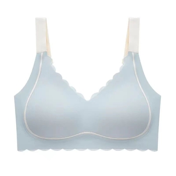 Sutien sport fără cusături, fără sârmă, cupă completă, cupe modelate subțiri, bretele fixe