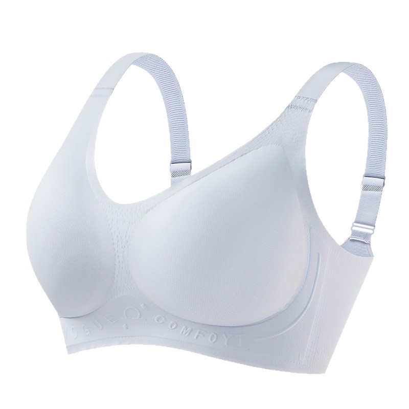 Sutien fără cusături, push-up, cupă 3/4, cupe subțiri modelate, bretele fixe, închidere spate cu patru rânduri de cârlige