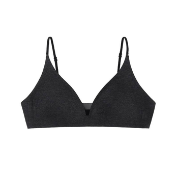 Sutien fără cusături, cupă triunghiulară, respirabil, plăcut la atingere, spate frumos