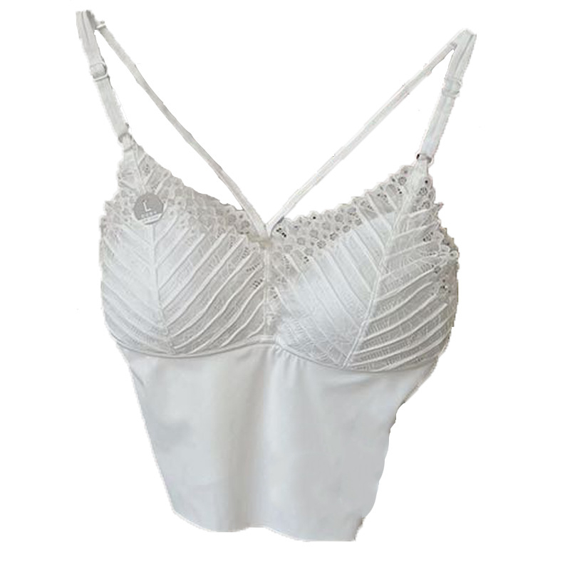 Bezšivni latex grudnjak za žene, bez žice, oblikovane košarice, naramenice Sling-back, prozračan materijal