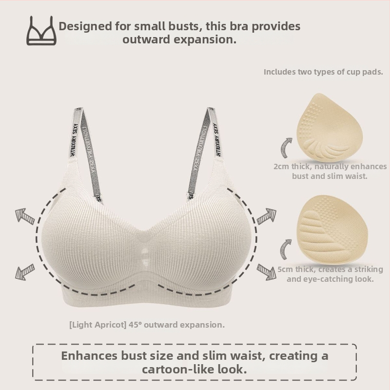 Sutien pentru femei, strângere și susținere superioară, cupe 3/4, material nylon, căptușeală nylon, bretele fixe, fără inele din oțel