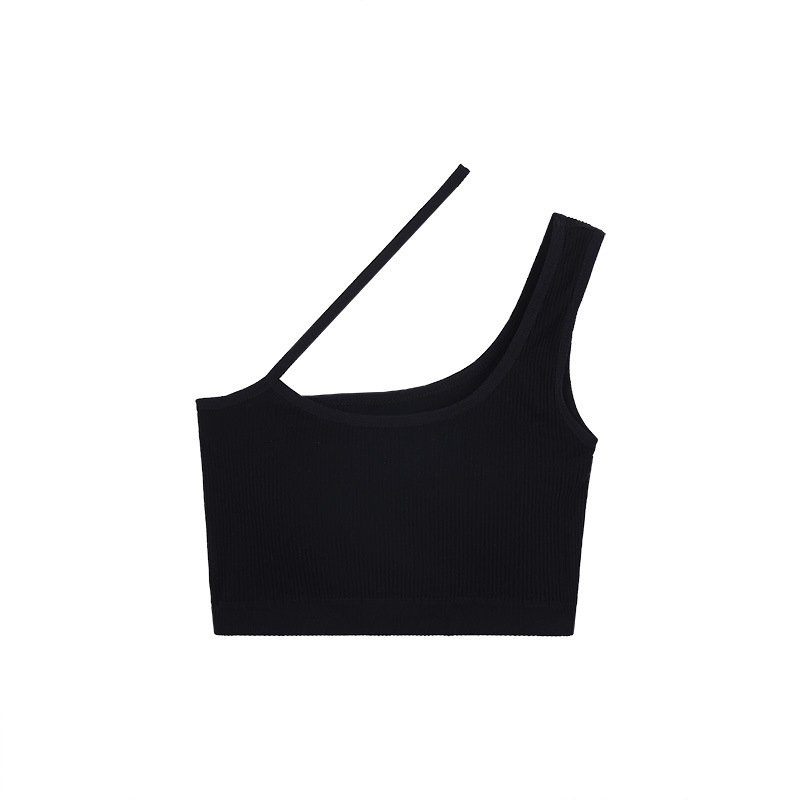 Bustier bez naramenica s tankim oblikovanim košaricama, najlonska tkanina, korejski stil, puna čašica, za uzrast 18–40 godina