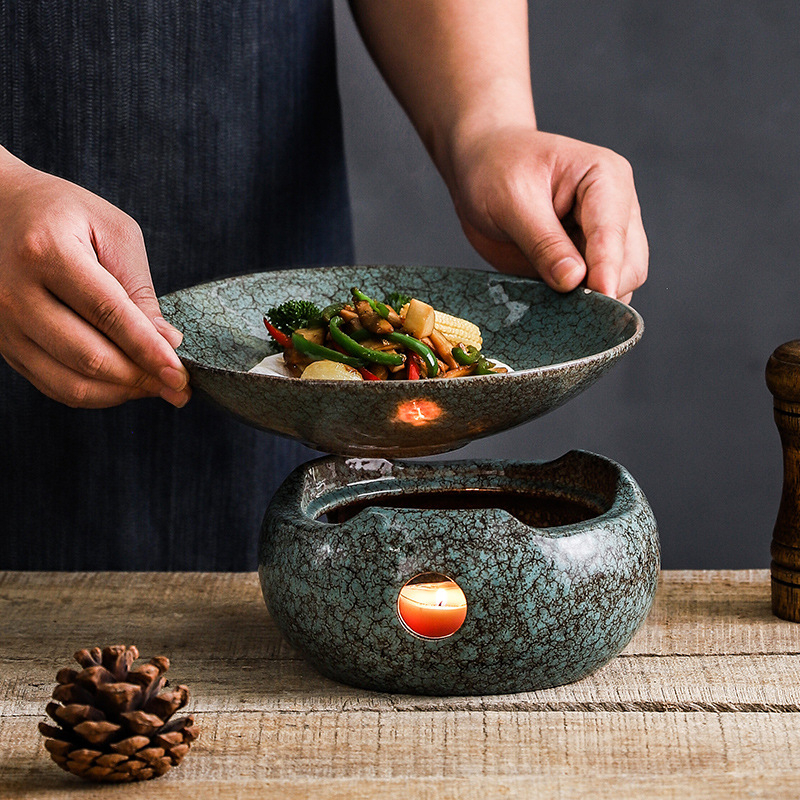 Porcelanska posuda za održavanje topline, japanski stil, jednostavan dizajn