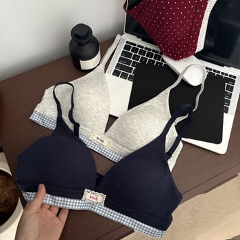 Sutien cu cupă triunghiulară, stil balet, modal (fibră de celuloză regenerată), respirabil și confortabil, căptușeală poliester 95–100%, pentru fete peste 15 ani