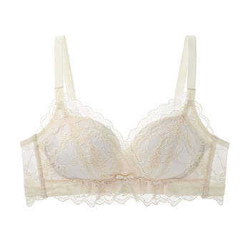 2508 Bežični push-up grudnjak od čipke za male grudi, bez žice, 3/4 košarica, Lolita stil