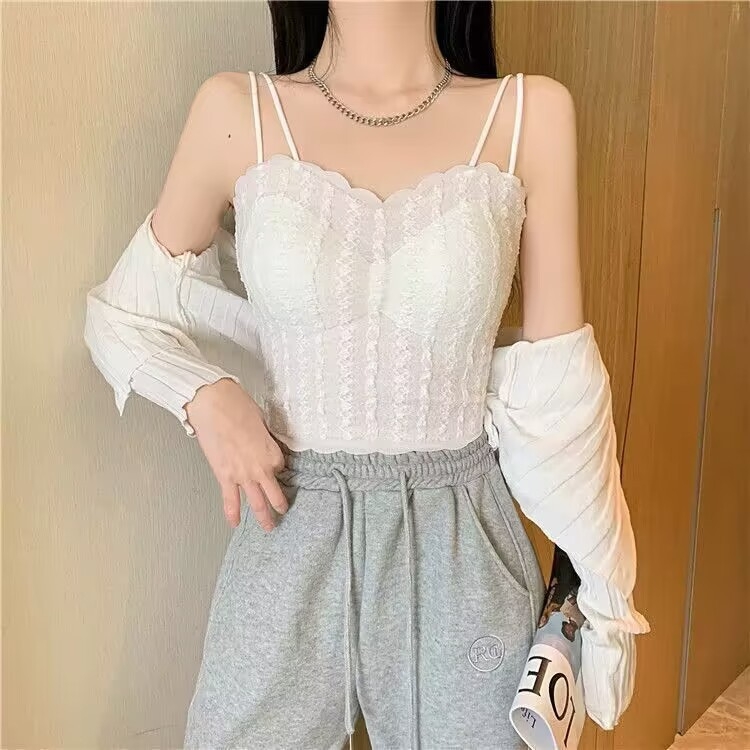 Najlon s ice silk za omatanje prsa, chest wrap/tube top, 3/4 šalice, oblikovana šalica s tankim gornjim dijelom i debljim donjim dijelom, stil remena, prozračan i udoban