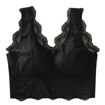 Bustier wrap od čipke i latexa, bešavno, široke naramenice, leđa u francuskom stilu, trokutasti oblik kupa, srednji oblik kupa, najlon
