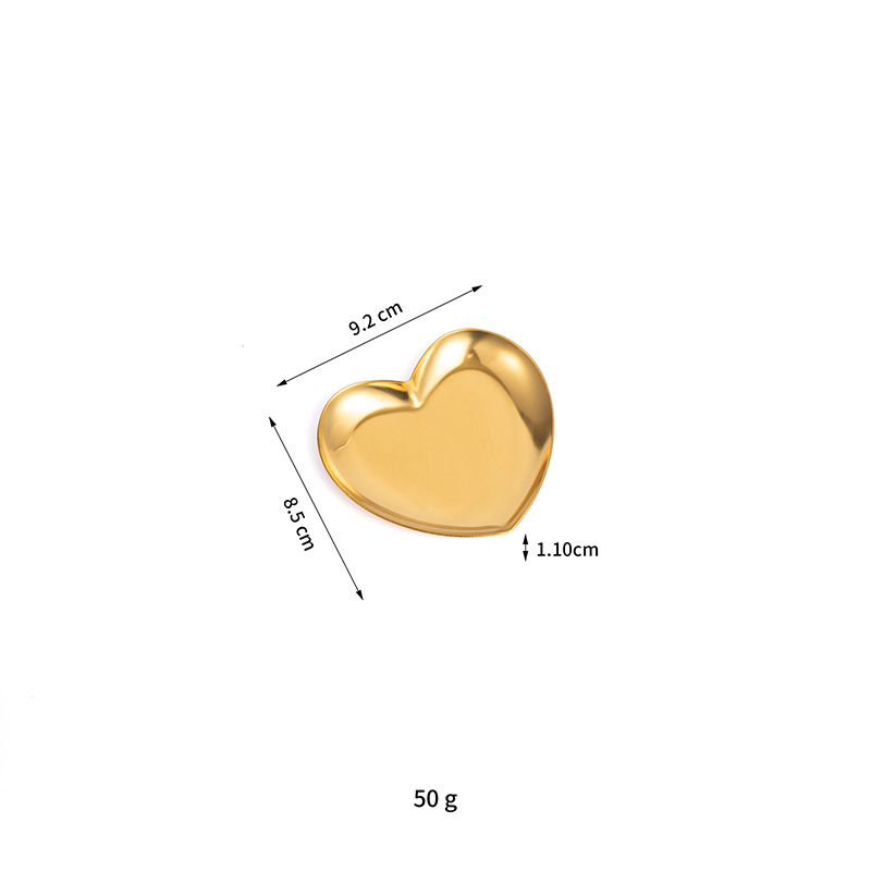 Tavă de depozitare din oțel inoxidabil, suport oval pentru cosmetice, design modern minimalist, finisaj electroplacat, personalizare logo