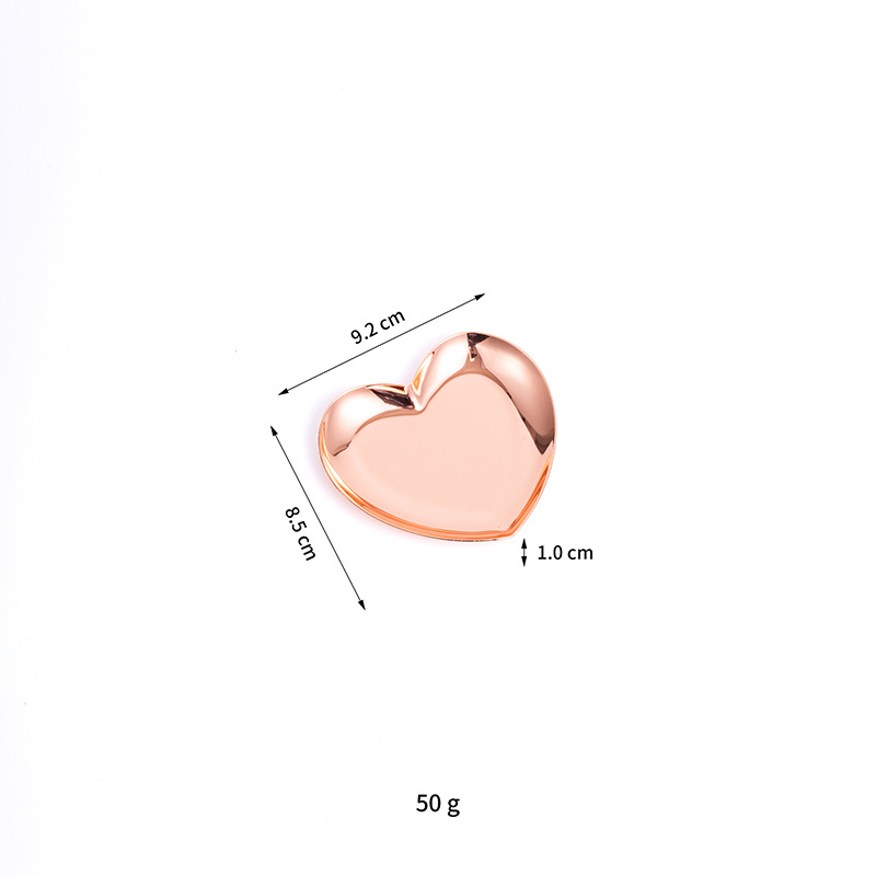 Tavă de depozitare din oțel inoxidabil, suport oval pentru cosmetice, design modern minimalist, finisaj electroplacat, personalizare logo