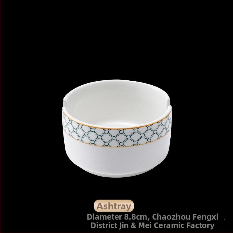 Hotellilaua serveerimis komplekt portselanist, geomeetriline kõrgkvaliteedne disain, glasuurkihi peal, kohandamine saadaval