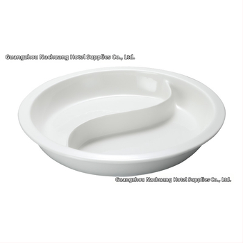 Keraamilised buffee serveerimisnõud hotellidele, ZHILISHI bränd, Hiina stiil, ruudu- ja ümmargused portsjoninõud