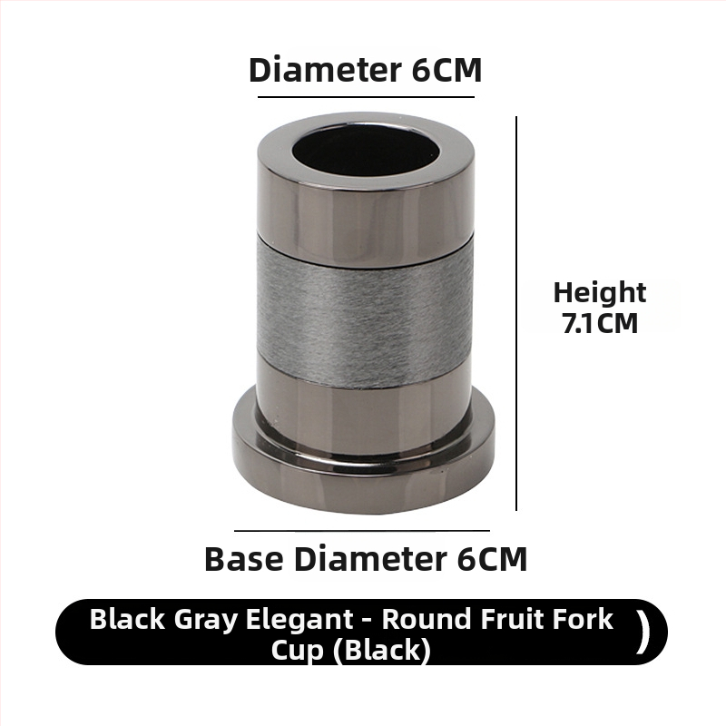 Dantų krapštukų laikiklis - Space Aluminum, atsparus kritimui, šviesus prabangos stilius, barui ir namų naudojimui