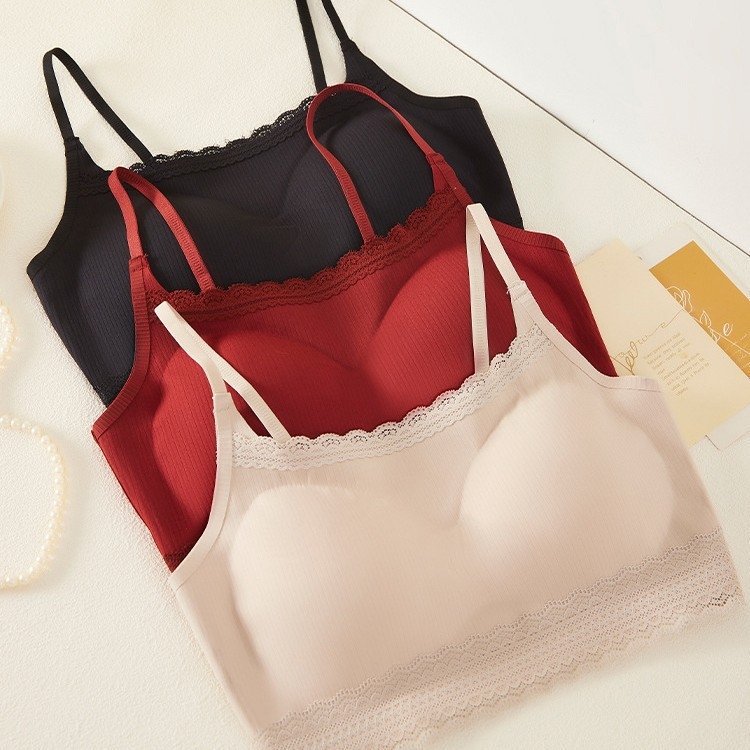 Najlon Bandeau top s bezšivnim stražnjim dijelom, bežični, košarica 3/4, srednji oblik košarice