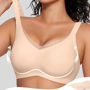 Ženska bezžična braletka s V mrežom, puna šalica Lolita stil, najlon tkanina, tanak oblikovan kupa, stražnje četiri reda kukica