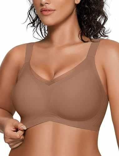 Ženska bezžična braletka s V mrežom, puna šalica Lolita stil, najlon tkanina, tanak oblikovan kupa, stražnje četiri reda kukica