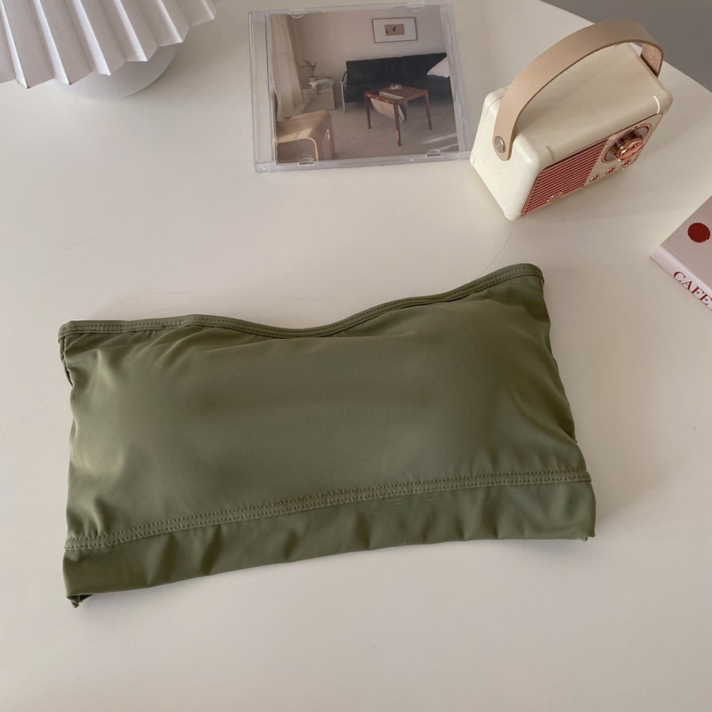 Νάιλον strapless σουτιέν με πλήρεις κάψες, πίσω κούμπωμα, αναπνεύσιμο και άνετο; μορφή καλουπιού: λεπτή πάνω, παχύτερη κάτω