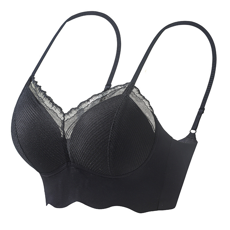 Najlon torz wrap / tube top s push-up funkcijom, oblikovanje leđa i bočna podrška; puna šalica, tanke oblikovane čašice, dužina prsa
