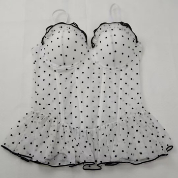 Потник Camisole Sling Sexy V-образно деколте Nylon-Mesh