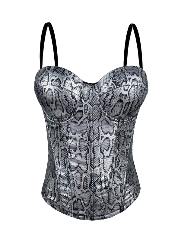 Ženski top s kostima, sling stil, uski kroj, poliester tkanina, odvojive naramenice