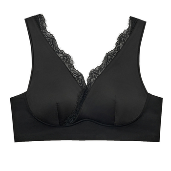 Feierlishi Ice Silk Νάιλον Wrap Top Bandeau - Push-Up, Αναπνεύσιμο, Τρίγωνος Κύπελλο
