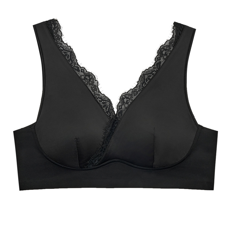 Feierlishi Ice Silk Νάιλον Wrap Top Bandeau - Push-Up, Αναπνεύσιμο, Τρίγωνος Κύπελλο
