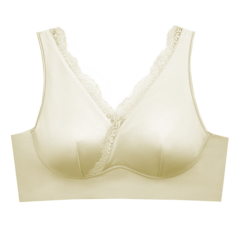 Feierlishi Ice Silk Νάιλον Wrap Top Bandeau - Push-Up, Αναπνεύσιμο, Τρίγωνος Κύπελλο
