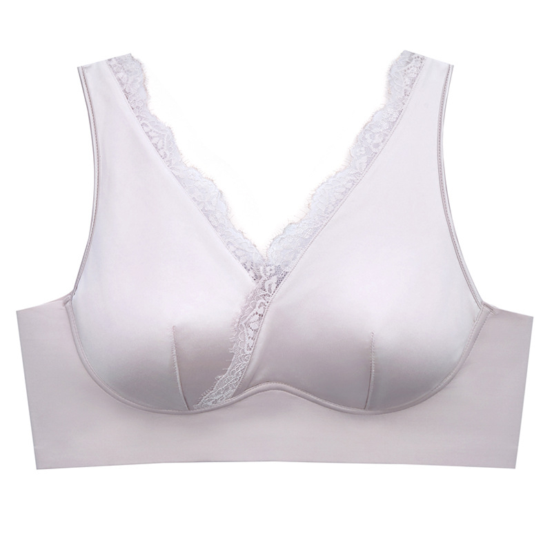 Feierlishi Ice Silk Νάιλον Wrap Top Bandeau - Push-Up, Αναπνεύσιμο, Τρίγωνος Κύπελλο