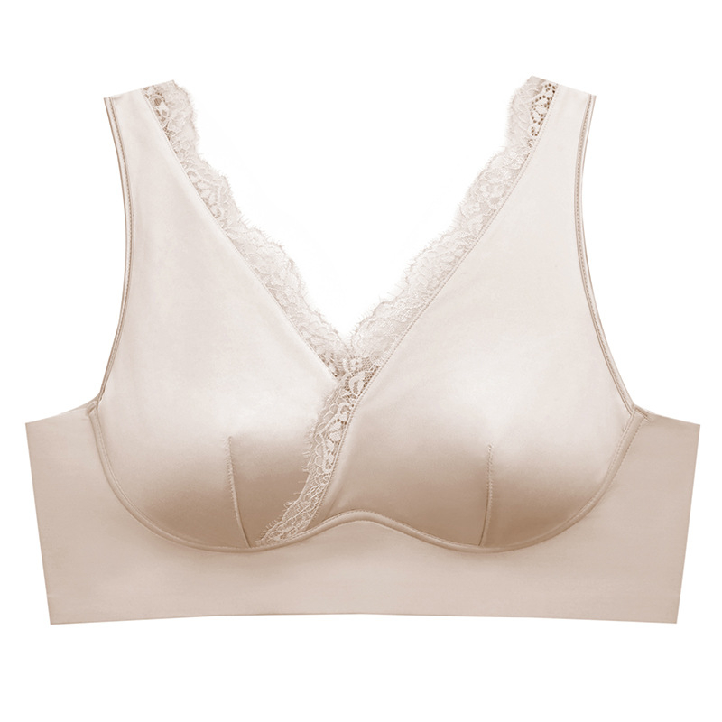 Feierlishi Ice Silk Νάιλον Wrap Top Bandeau - Push-Up, Αναπνεύσιμο, Τρίγωνος Κύπελλο