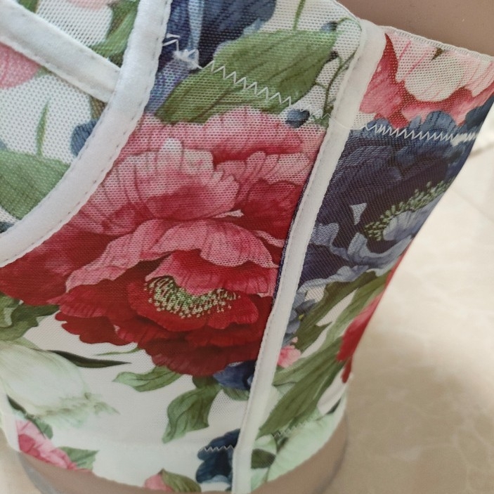 Ženski crop top camisole s mrežastim uzorkom, košarice 3/4, umetnuti jastučići za dojke, odvojive dvostruke naramenice, stražnje zaključavanje s četiri reda kukica