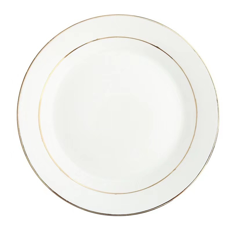 Keramička okrugla ploča za jelo, nordičkog stila, jednobojna, ručno oslikana površina; mikrovalna pećnica dopuštena; promjeri 12–12.9 cm, 14–14.9 cm, 15–15.9 cm, 17–17.9 cm