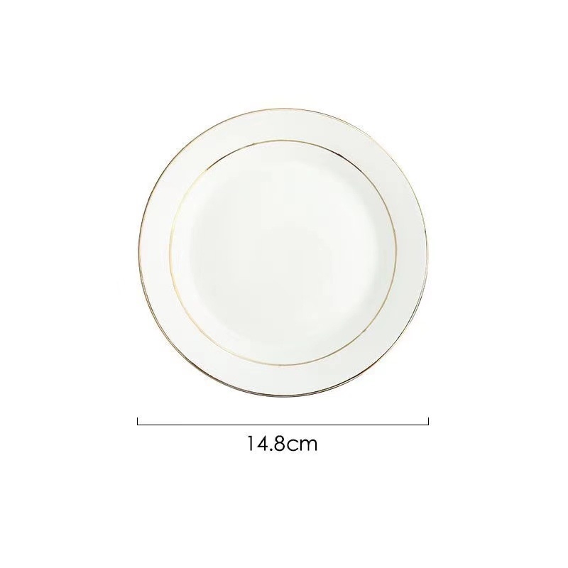Keramička okrugla ploča za jelo, nordičkog stila, jednobojna, ručno oslikana površina; mikrovalna pećnica dopuštena; promjeri 12–12.9 cm, 14–14.9 cm, 15–15.9 cm, 17–17.9 cm